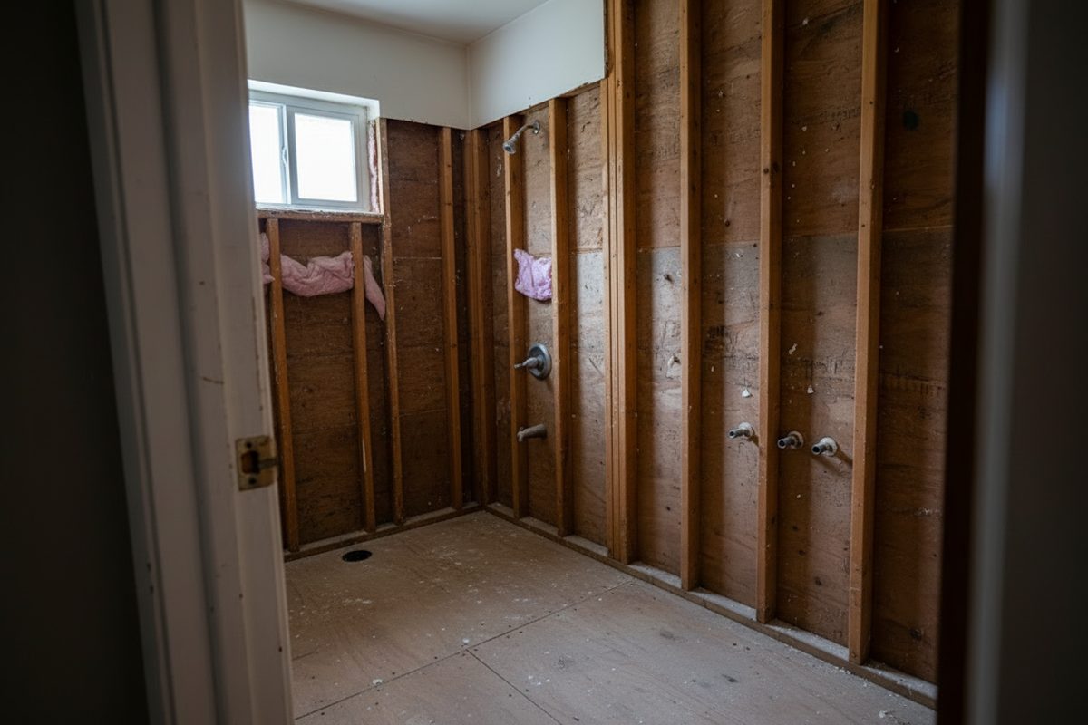 After: bathroom gut