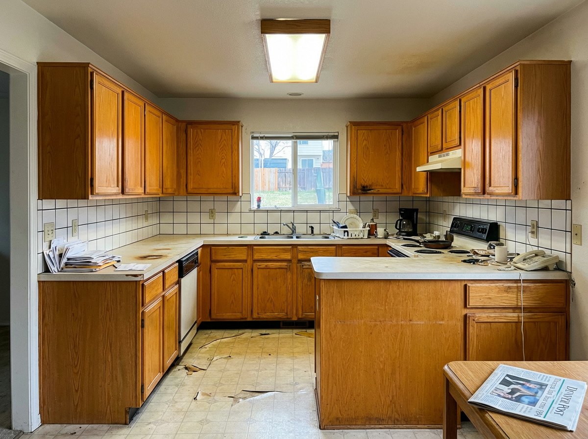 Project photo before an estimate