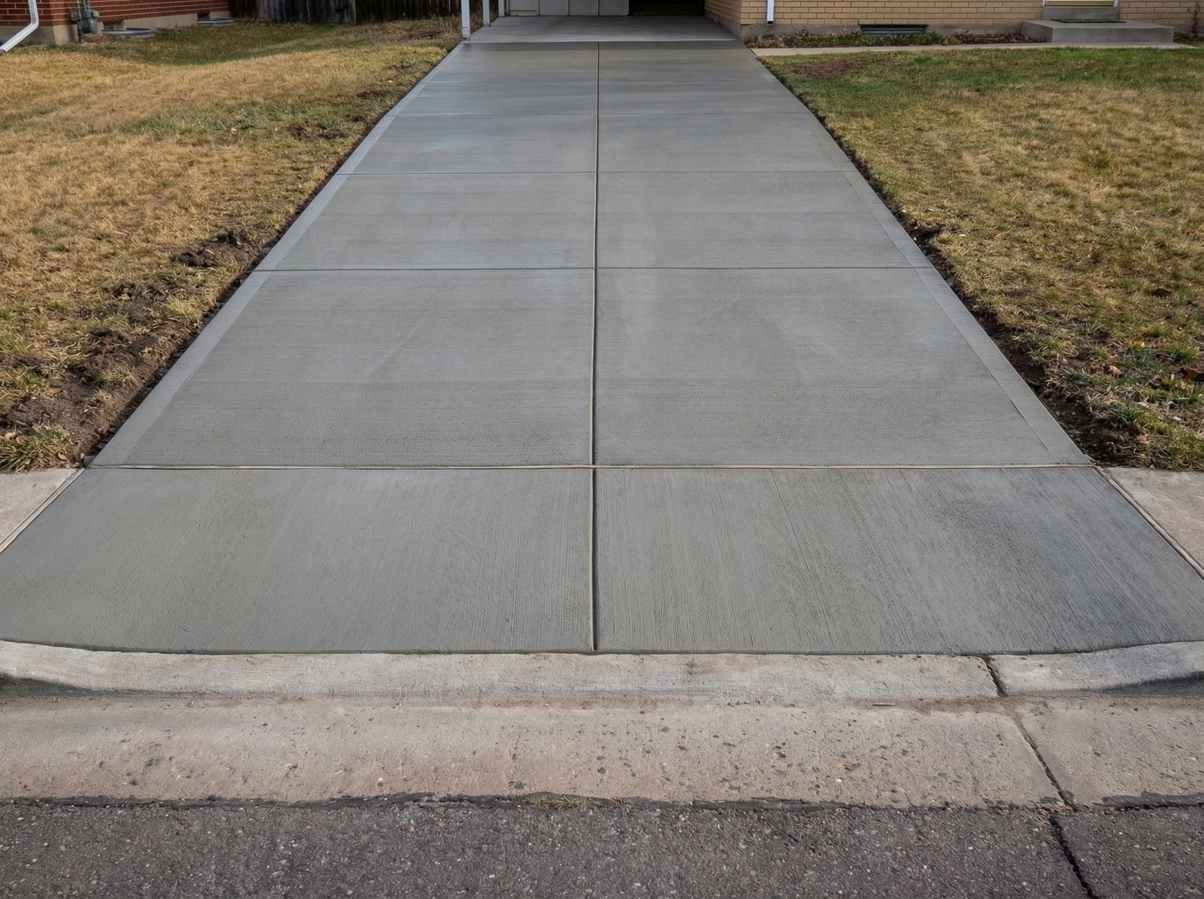 Concrete Driveway After