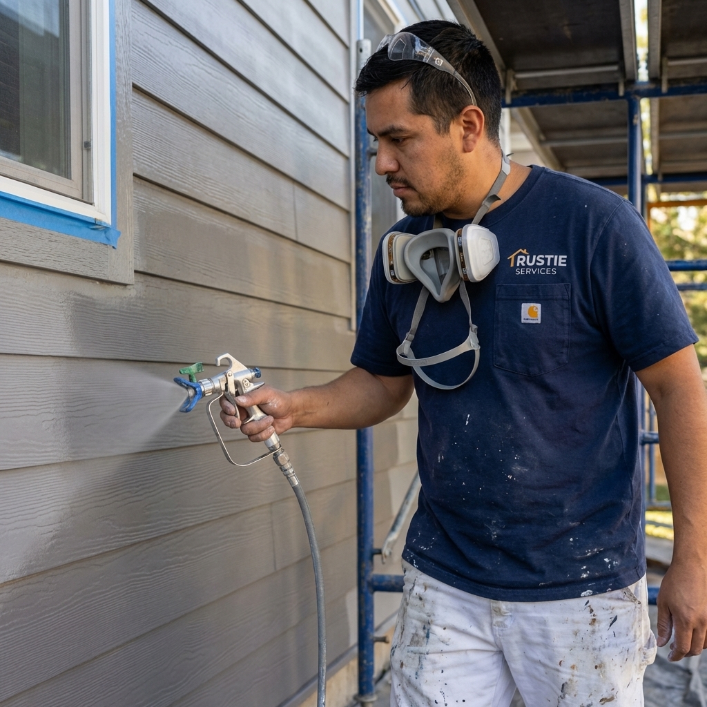 Freshly painted Victorian home exterior in Wash Park Denver