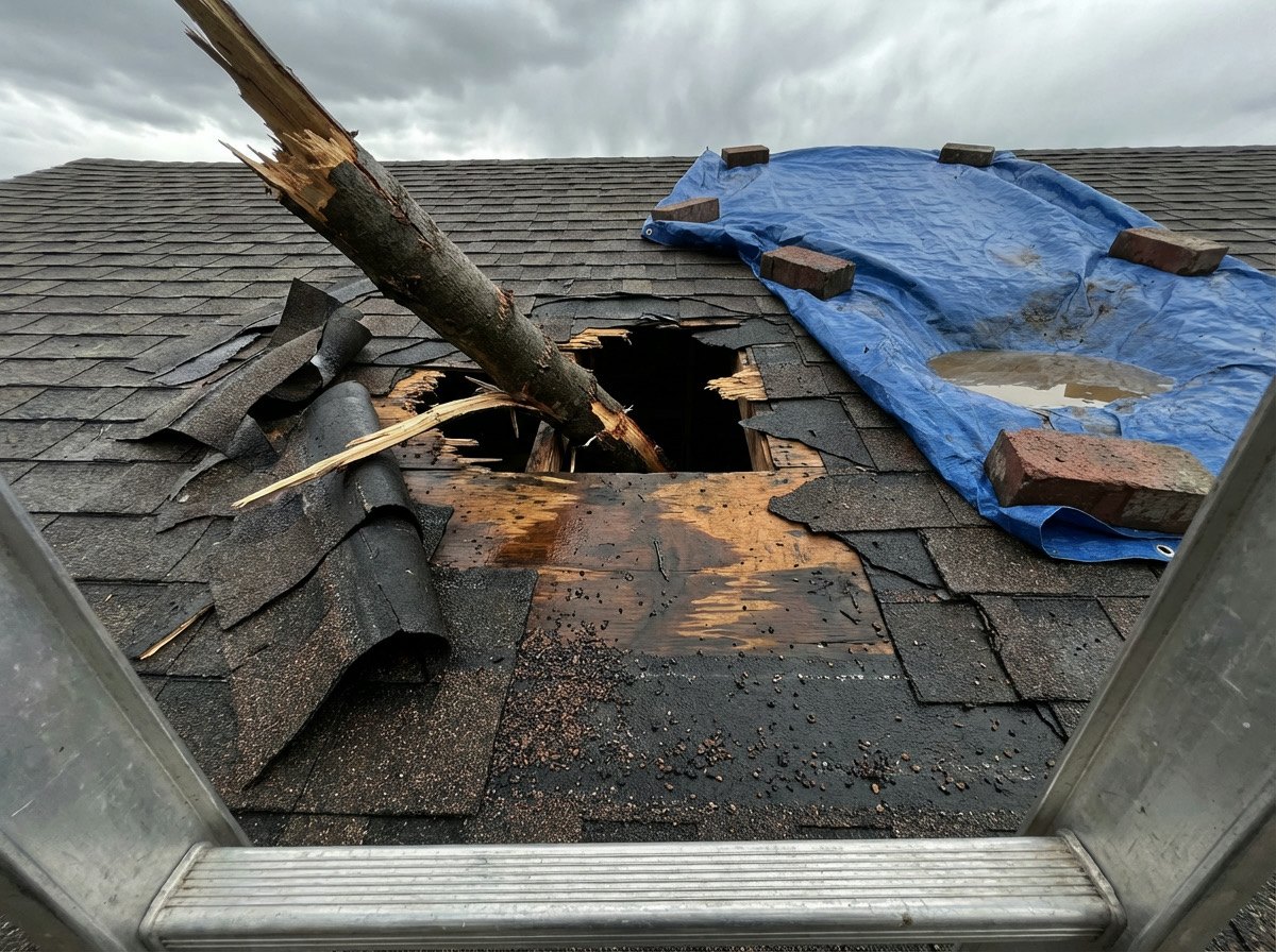 roofing project