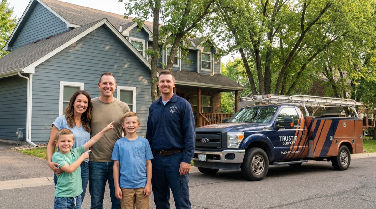 Happy siding customer